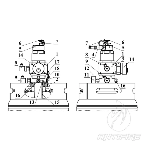 Модуль порошкового пожаротушения Бранд-50  (фото 3)