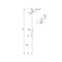 G-16/90 Комплект стержневого уземлювача ø16 мм thumb-2