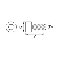 G-16/4 Забивний гвинт для стержня ø16 мм thumb-2