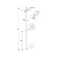 G-20/30 Комплект стержневого уземлювача ø20 мм thumb-2