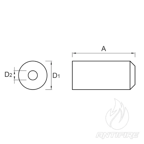 G-20/5 Насадка ручного монтажу для стержня ø20 мм  (фото 2)