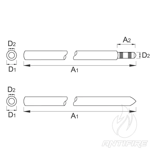 G-18/1 Cтержень уземлення ø18 мм L-1500 