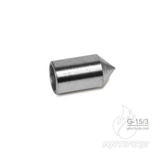 G-15/3 Наконечник нержавіючий для стержня ø16 мм  (фото 3)