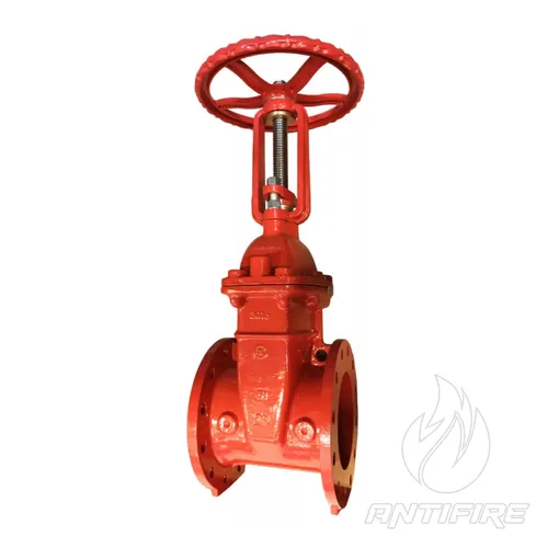 Засувка фланцева клинова типу OS&Y OSF FM з висувним шпинделем 