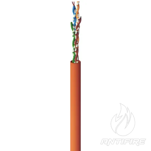 Кабель мережевий вогнестійкий ALAY-net U/UTP FR CAT.5 4x2x24 AWG (бухта 100м) 