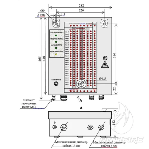 Мнемосхема Меридіан ФРДІ.425641.008-01  (фото 2)