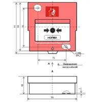 Сповіщувач пожежний ручний вибухозахищений Меридіан СПР-АВ thumb-3