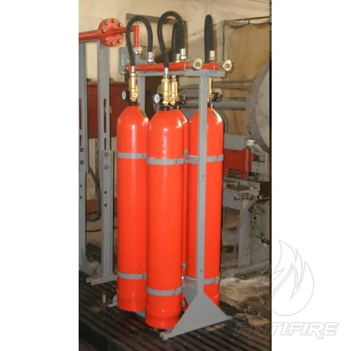 Комплект технологічного обладнання для чотирьох балонній батареї газового пожежогасіння КТ-4 