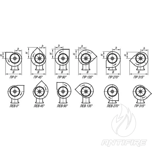 Вентилятор димовидалення ВРДВ-80-75-4  (фото 3)