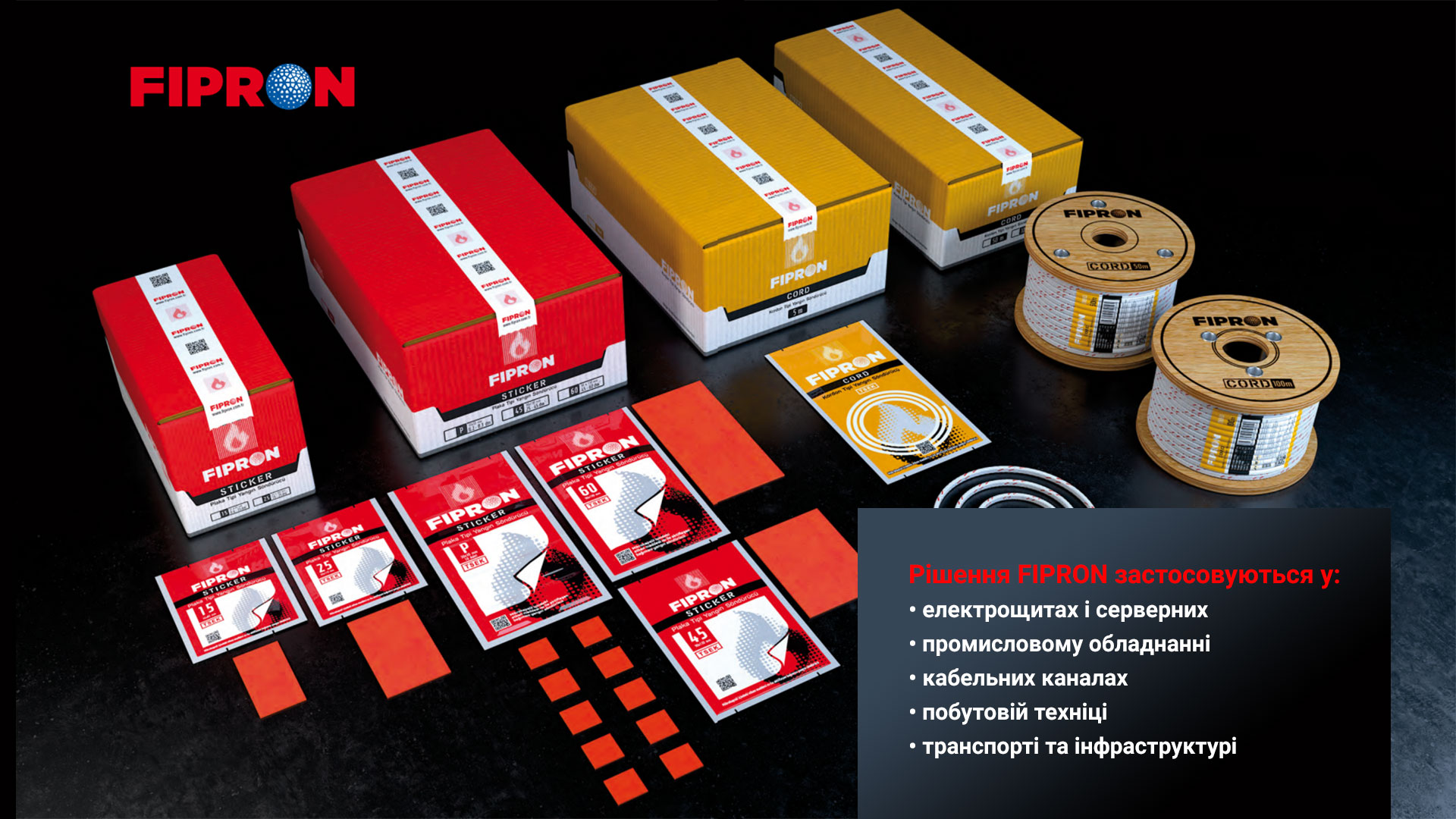 FIPRON Sticker та FIPRON Cord 