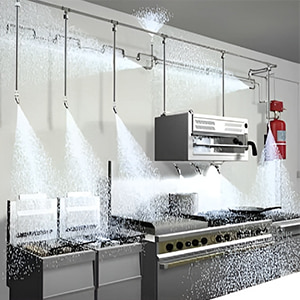 Кухонные системы пожаротушения